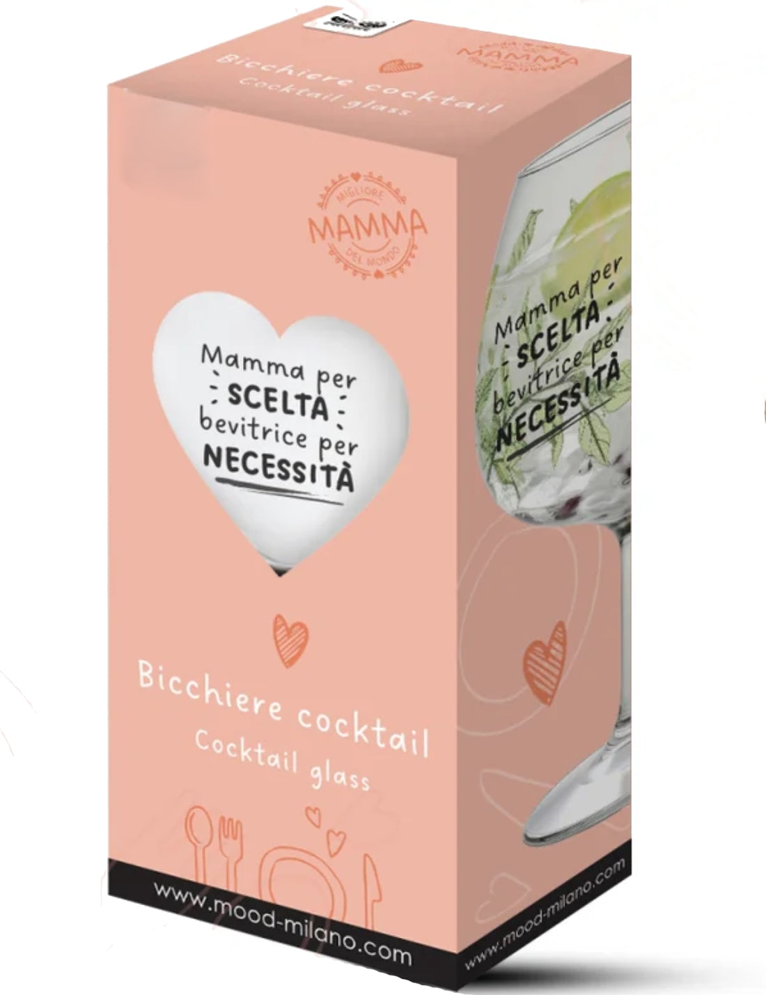 Calice Di Vetro Cocktail Festa Della Mamma