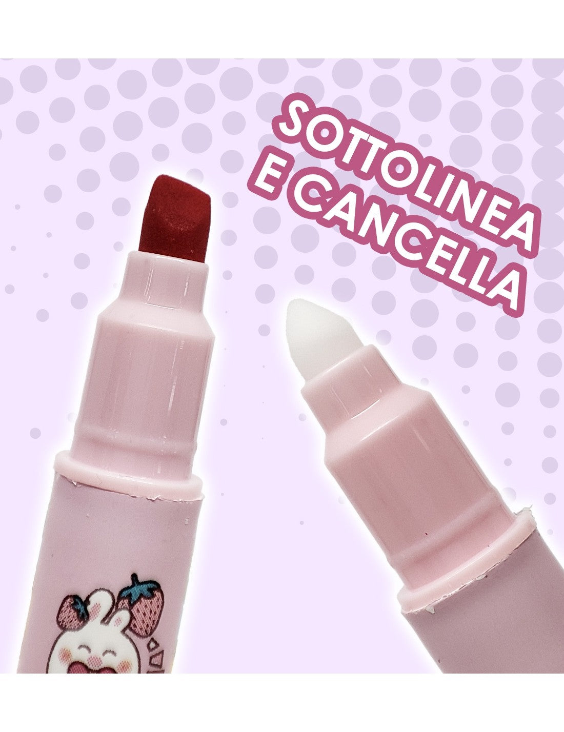 Set Di Evidenziatori Cancellabili 6 Colori