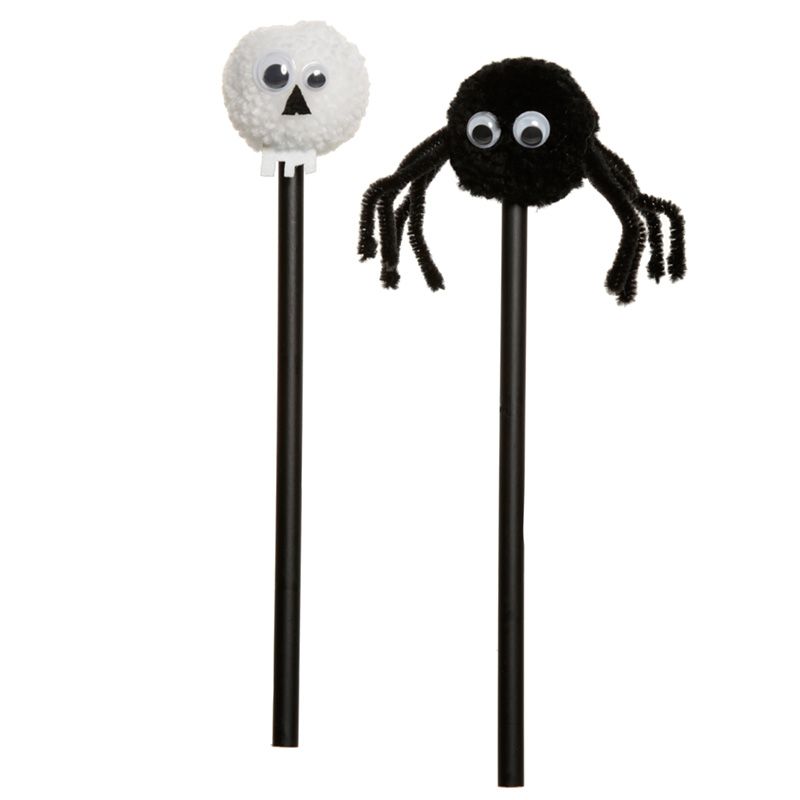 Matita Con Pon-Pon Figure Assortite Halloween