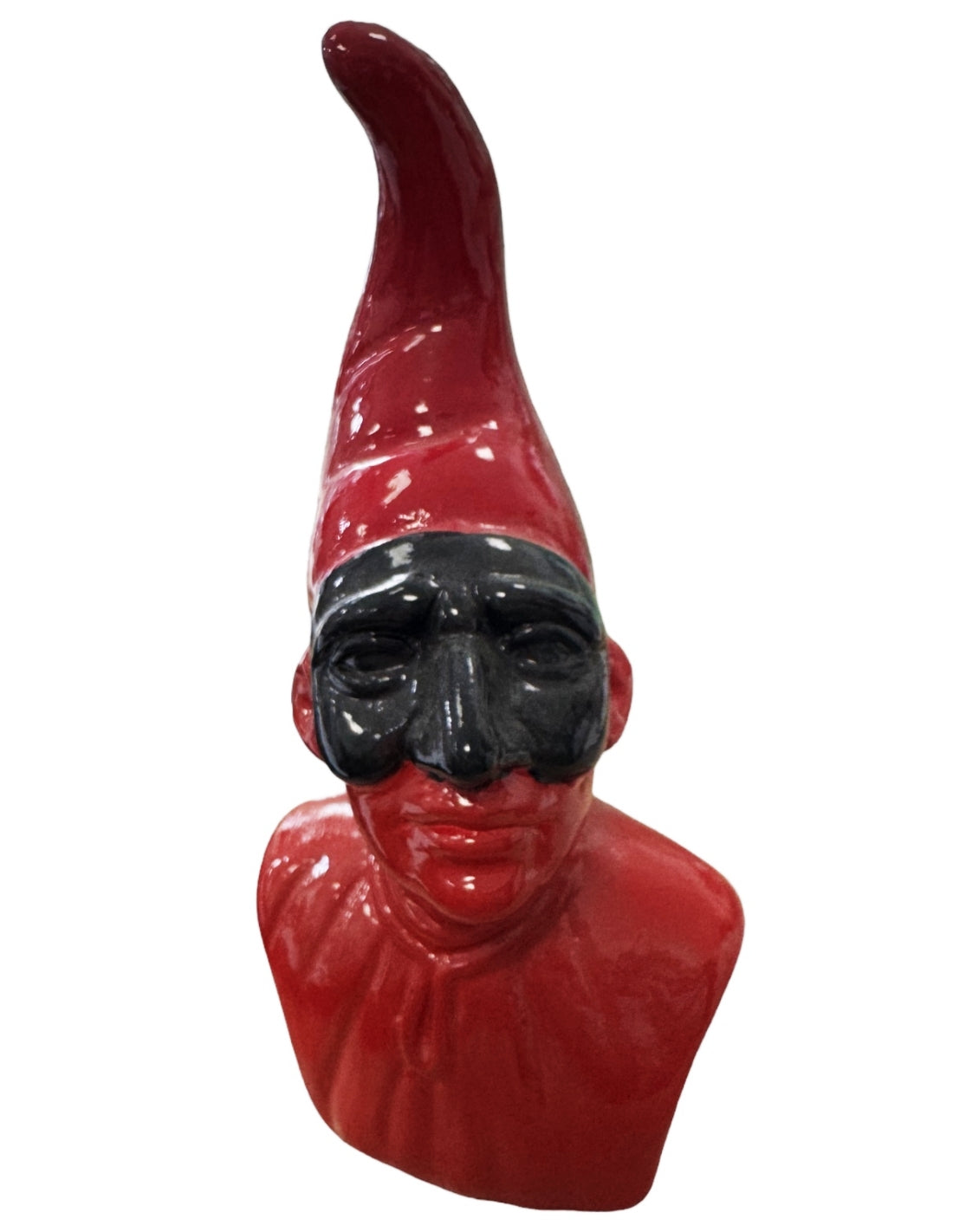 Statuina Pulcinella Decorazione Napoletana Portafortuna