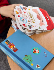 Quaderno Di Adesivi Natalizi Babbo Natale Legami