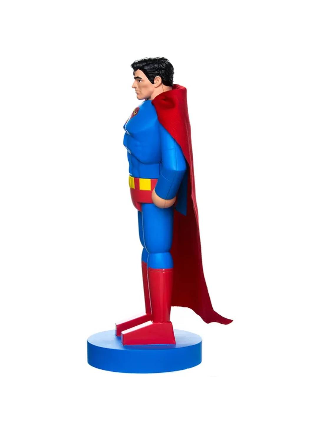 Addobbo Di Natale DC Comics Schiaccianoci Superman In Legno 25cm