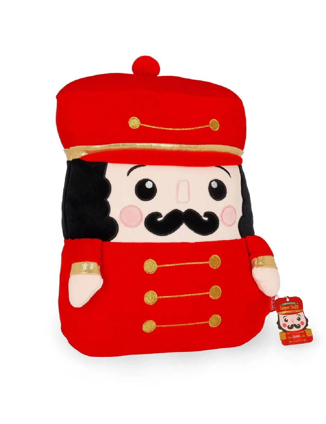 Cuscino Natalizio Schiaccianoci Super Soft Legami