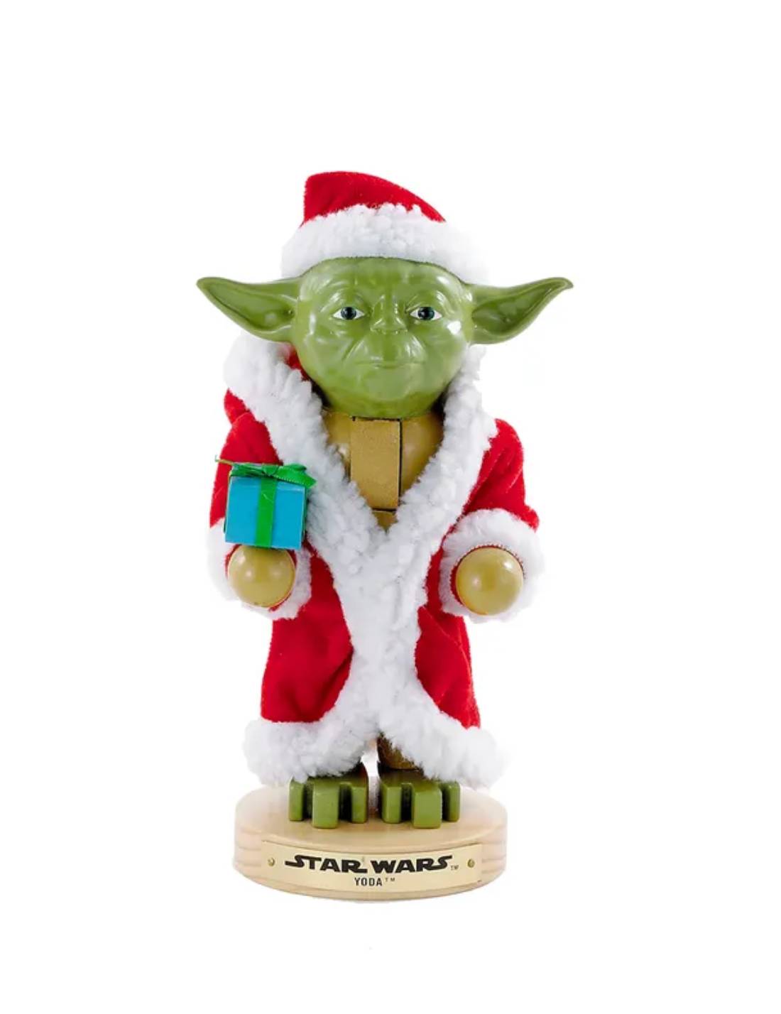 Addobbo Di Natale Star Wars Schiaccianoci Yoda Natalizio