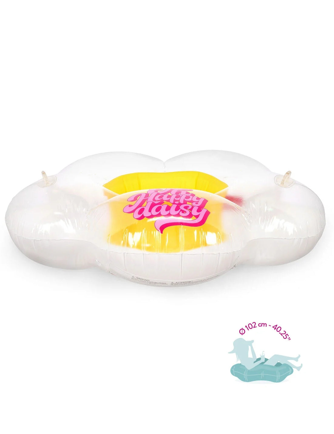 Maxi Ciambella Salvagente Gonfiabile Daisy Legami