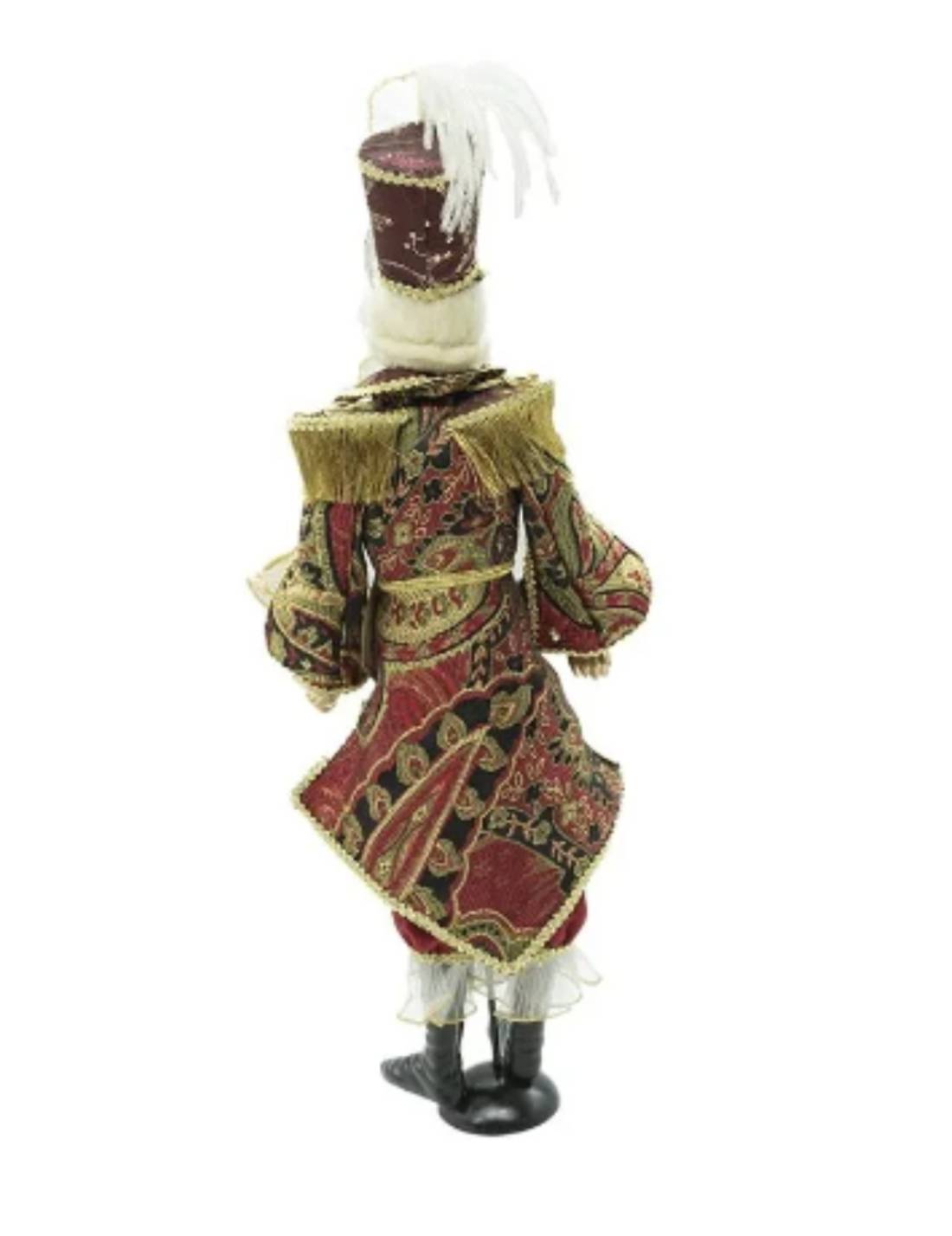 Addobbo Di Natale Schiaccianoci Su Stand 52cm
