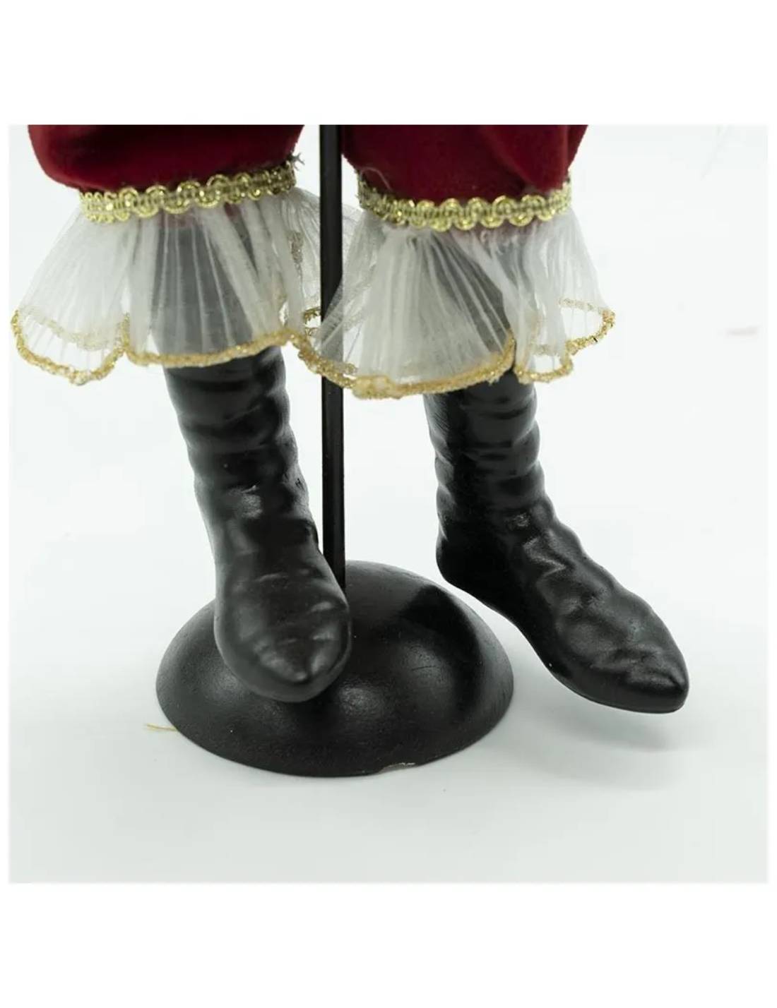 Addobbo Di Natale Schiaccianoci Su Stand 52cm