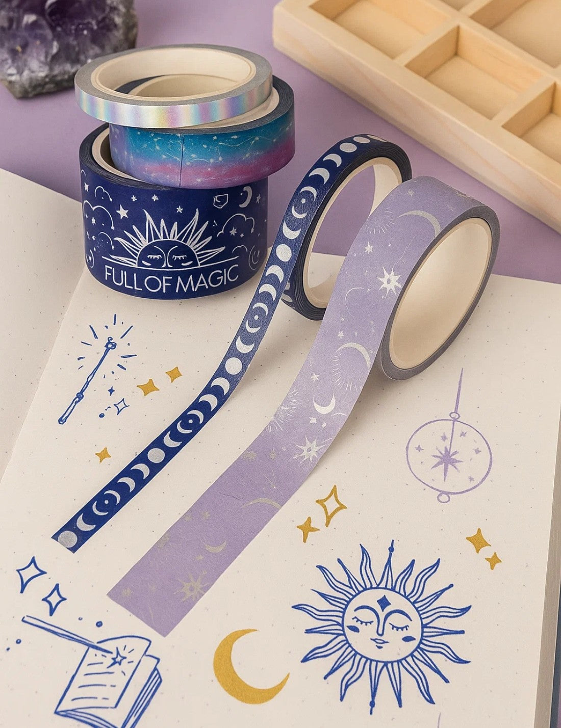 Nastri Adesivi Di Carta Tape By Tape Magic Legami 5pz