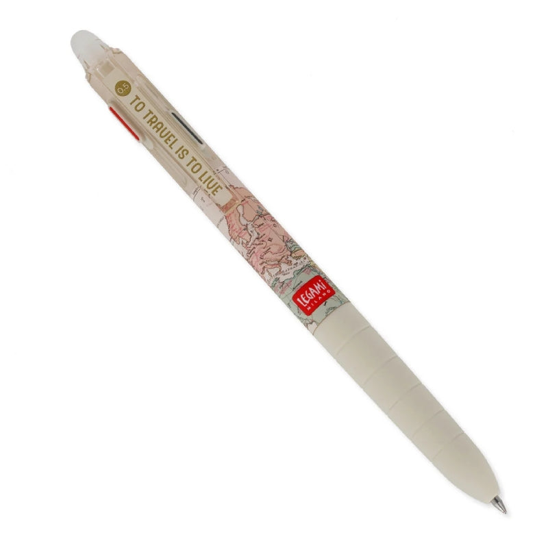 Legami Penna Gel Cancellabile 3 Colori Travel