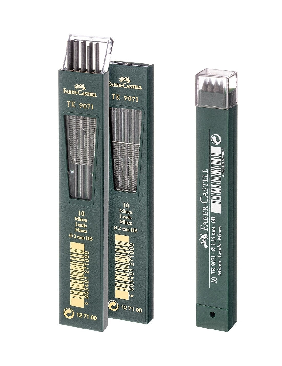 Ricambio Per Matite Faber Castell 5B 10pz