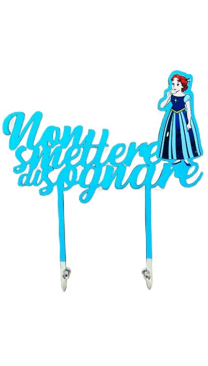 Cake Topper Personalizzabile 18cm