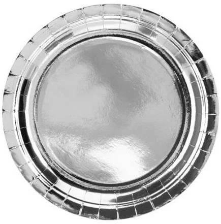 6 Piatti Argento 23cm