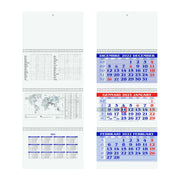 Calendario Trittico Spiralato 31x86cm Notabene 2025