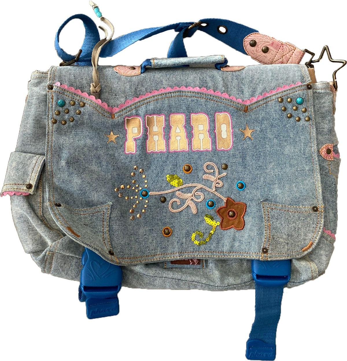 Borsa Tracolla Phard Denim Jeans