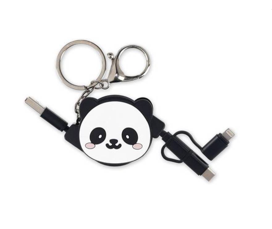 Cavo Ricarica Legami Retract 3 in 1 Panda