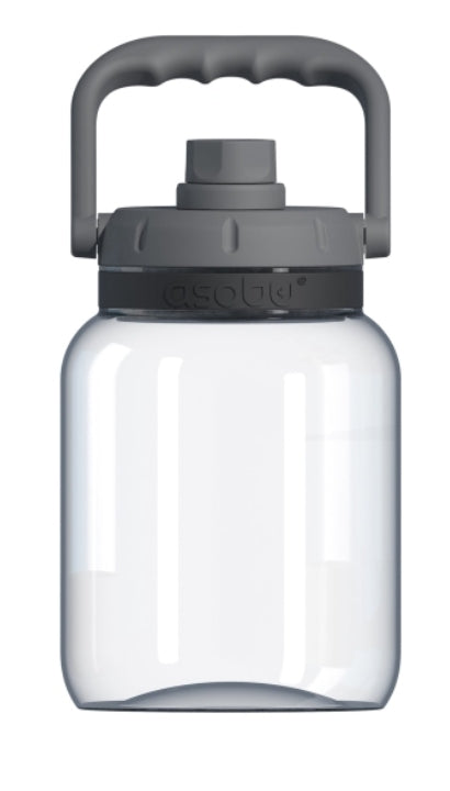 Borraccia Plastica Grigia Infrangibile Con Ciotola Cane 1,5L