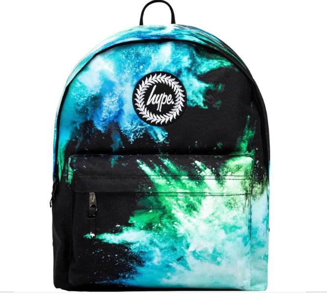Zaino Hype Blue and Green Chalk Dust