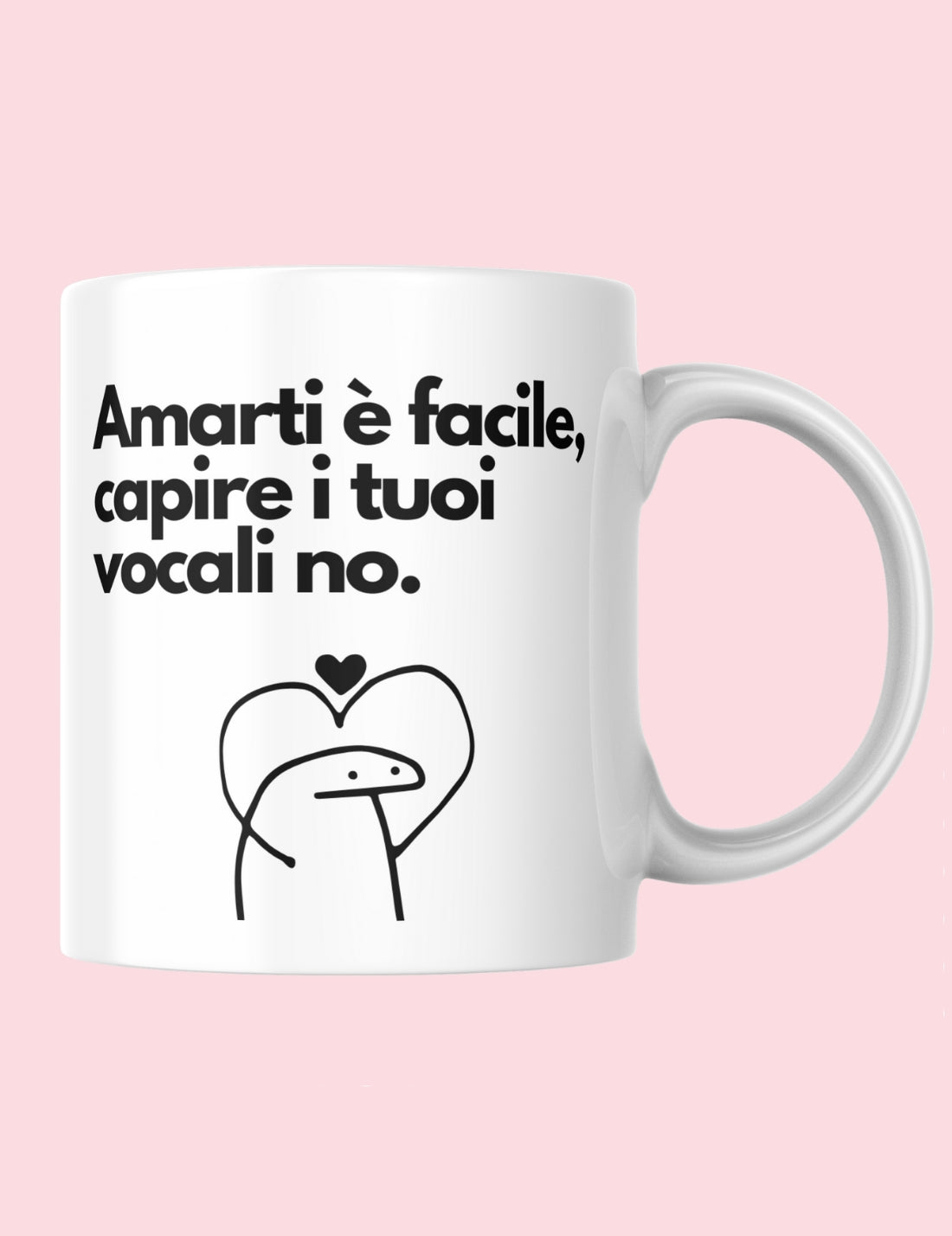 Tazza In Ceramica San Valentino Amarti È Facile