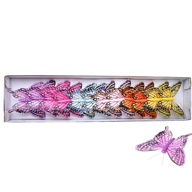 Mollettina Decorazione Pasqua Farfalla Assortita