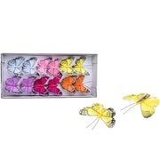 Mollettina Decorazione Pasqua Farfalla Assortita 6,5cm