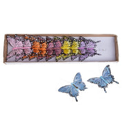 Mollettina Decorazione Pasqua Farfalla Assortita 12,5cm