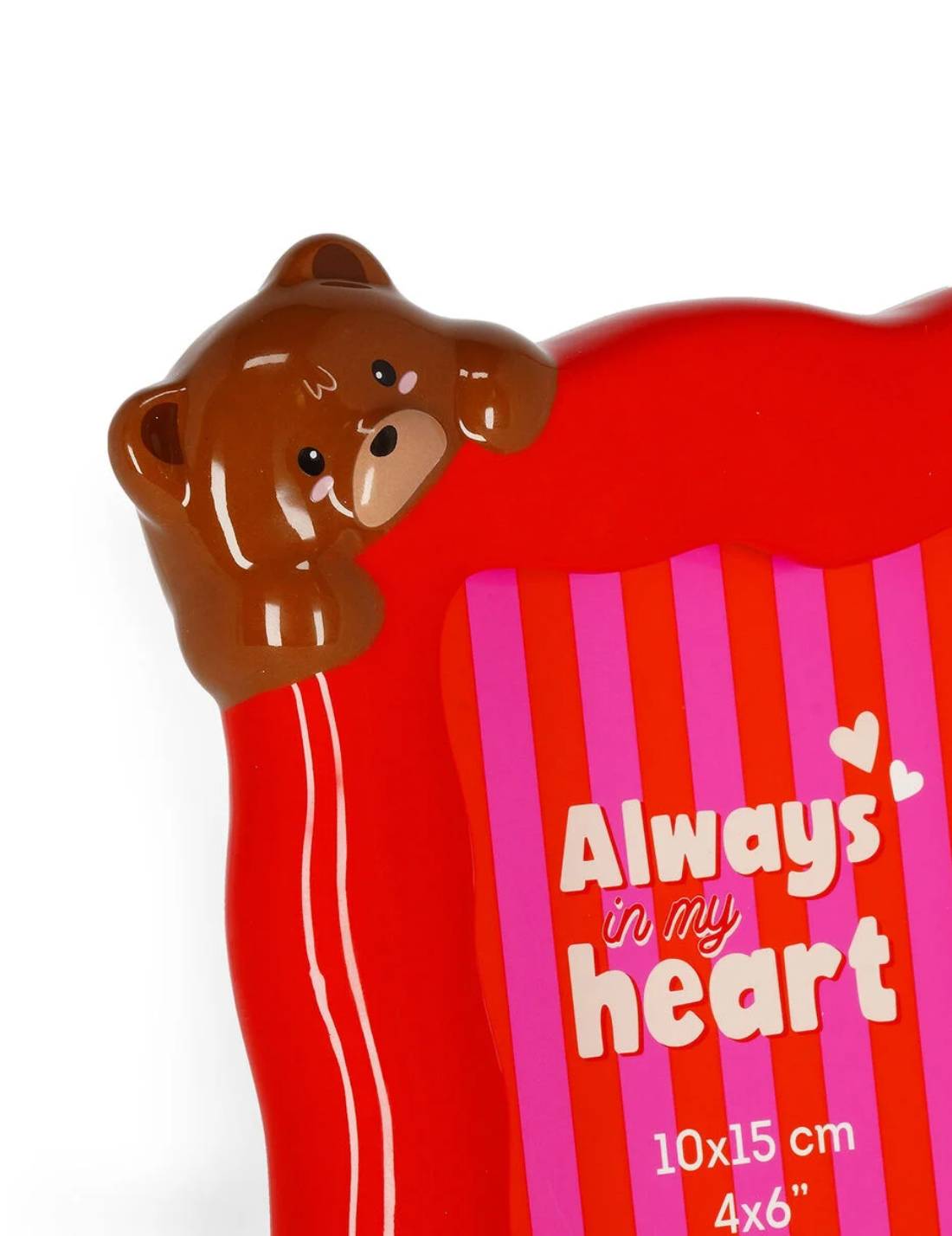 Cornice Portafoto Da Tavolo In Ceramica Teddy Bear Legami