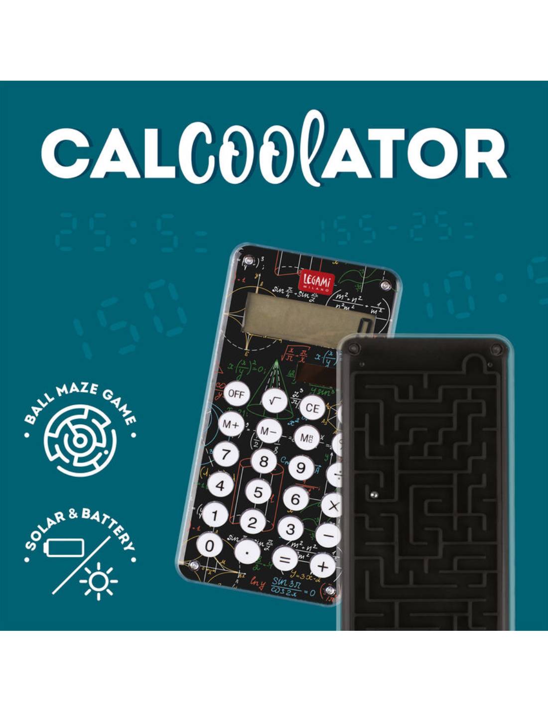 Calcolatrice Genius Legami Two Way Power