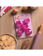 Set 5 Formine Per Biscotti Love Cookie Time Legami