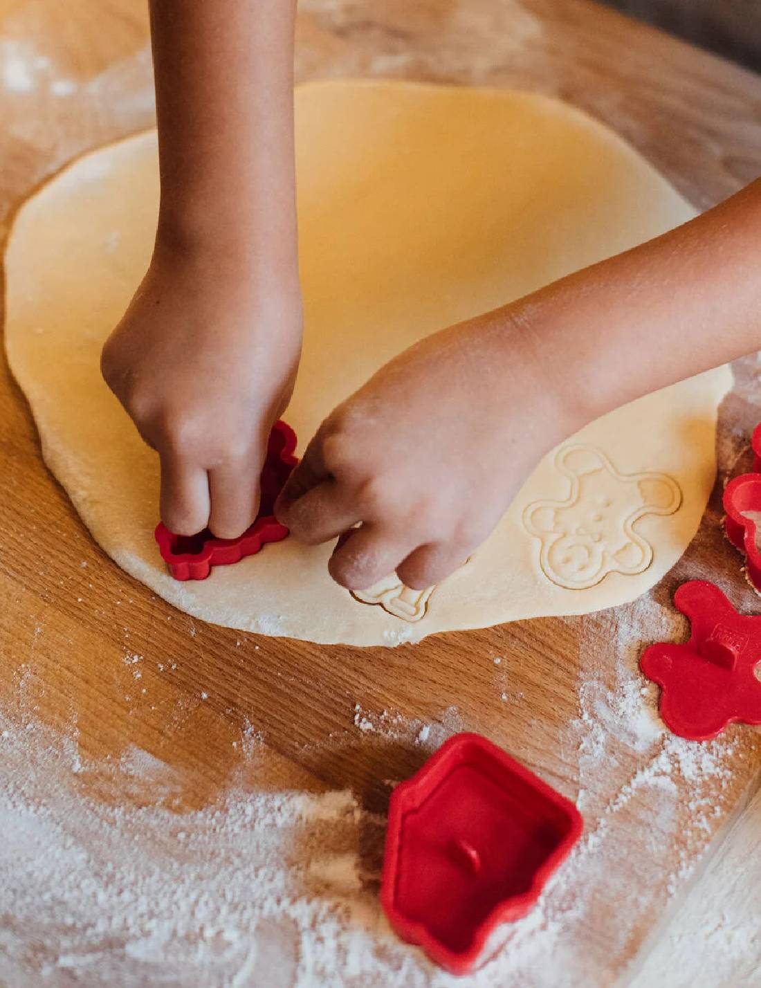 Set 5 Formine Natalizie Per Biscotti Con Timbro Legami