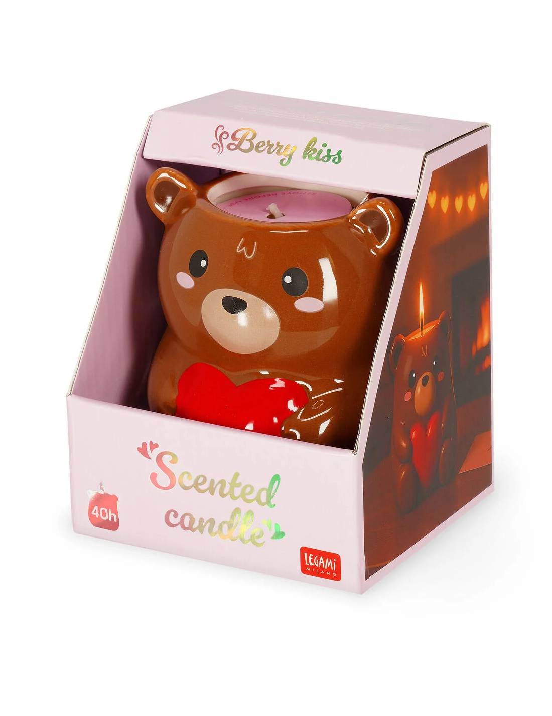 Candela Profumata Love Is In The Air Teddy Bear Legami