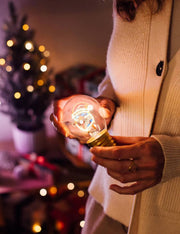 Lampada Da Tavolo A Lampadina Babbo Natale Legami