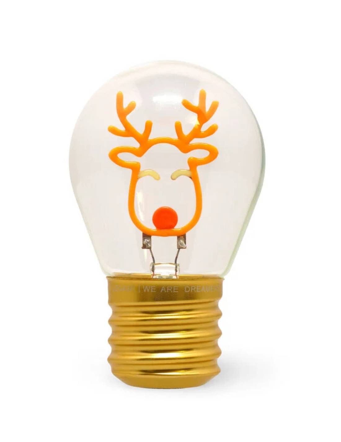 Lampada Da Tavolo A Lampadina Renna Legami