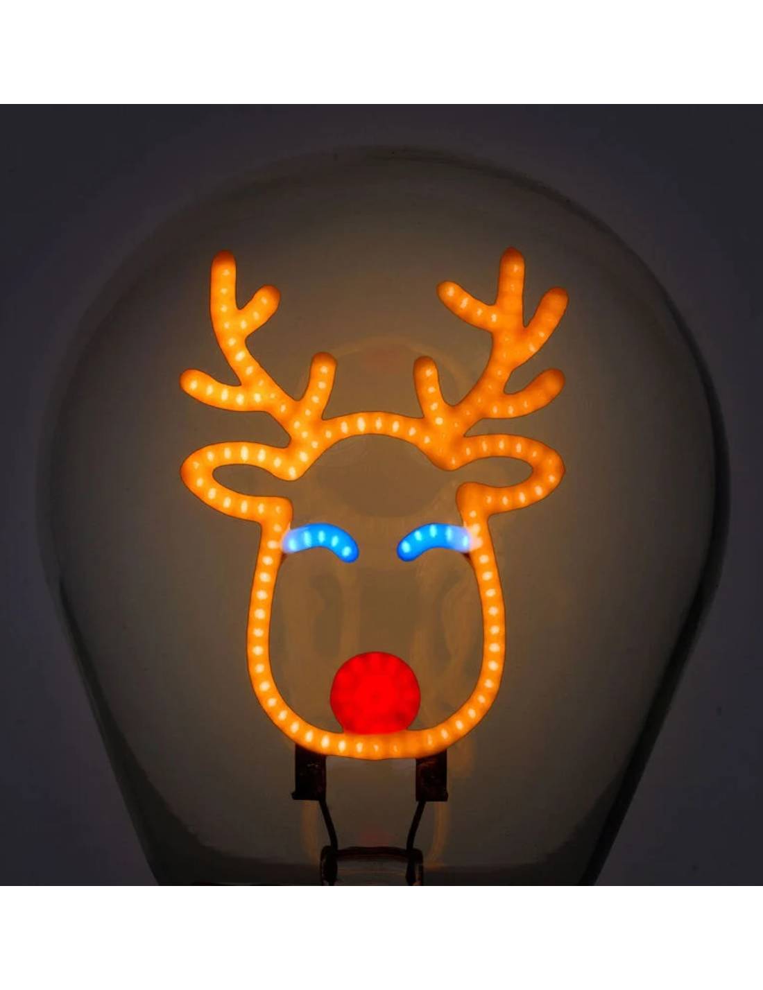 Lampada Da Tavolo A Lampadina Renna Legami