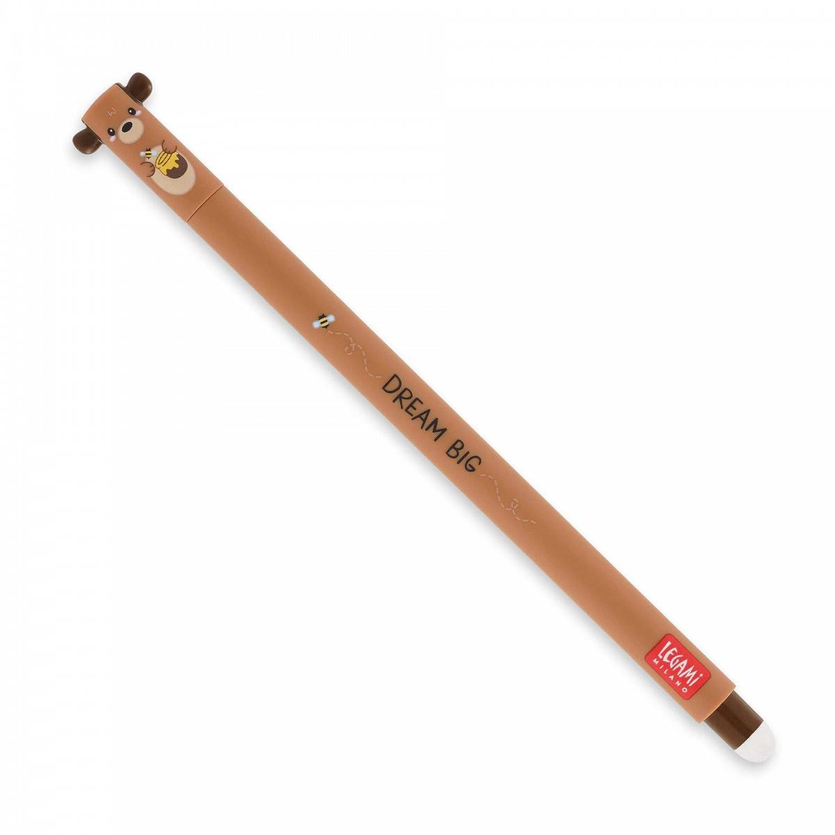 Penna Gel Cancellabile Rossa Orsetto Legami