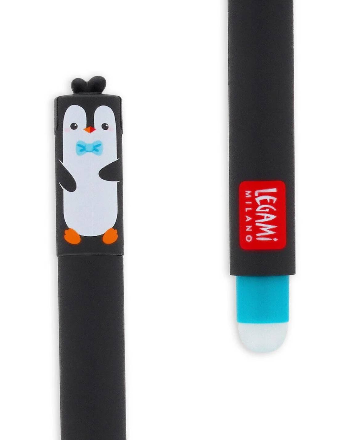 Penna Gel Cancellabile Pinguino Legami