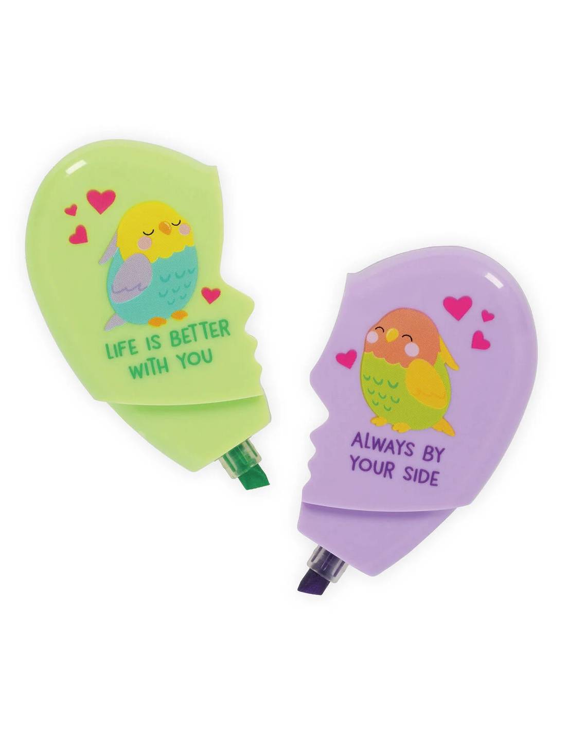 Evidenziatore 2 In 1 Heartlighter Love Birds Legami