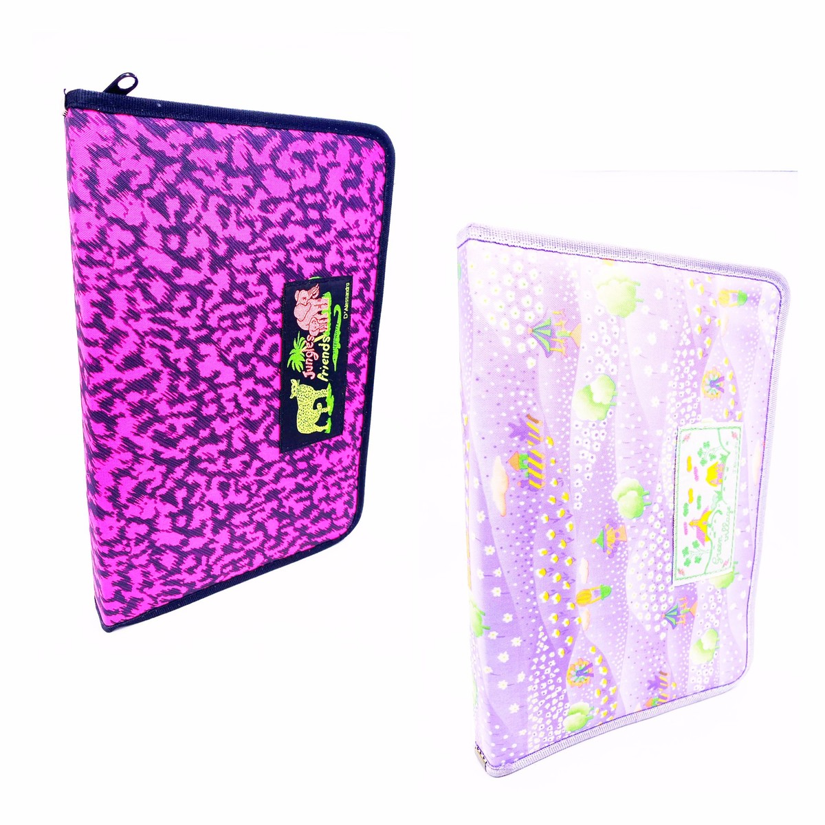 Astuccio 1 Zip Jungle Friends & Green Village