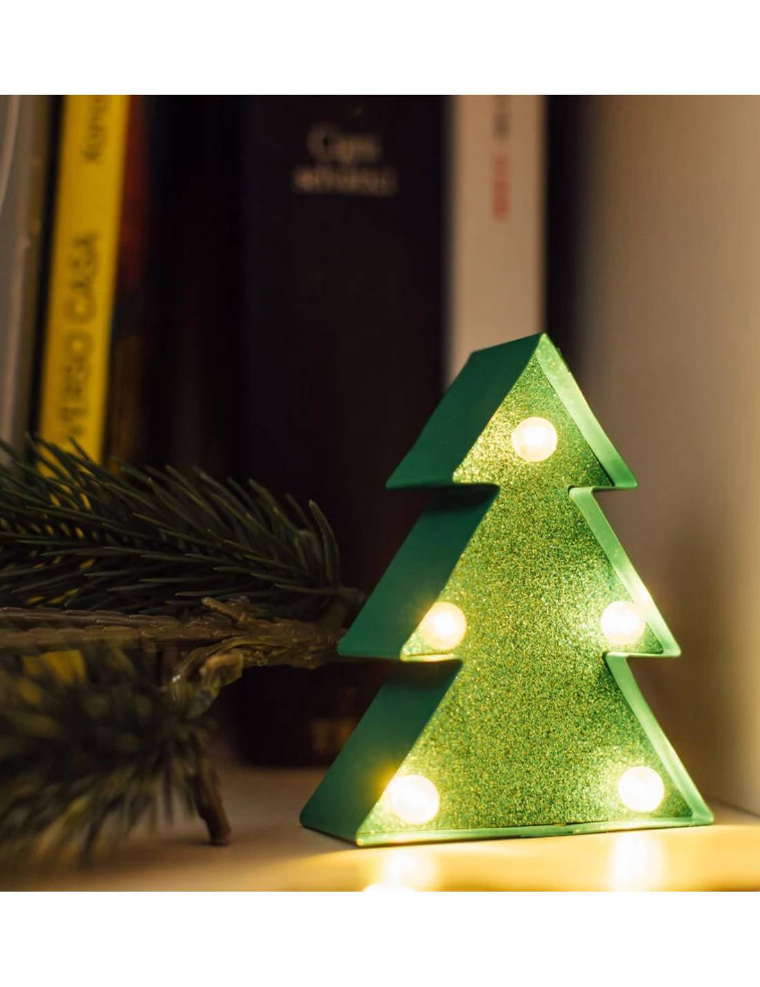Mini Luce Decorativa Di Natale Albero Legami