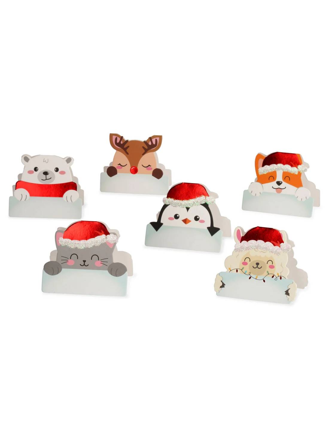 Set 12 Segnaposto Di Natale Legami