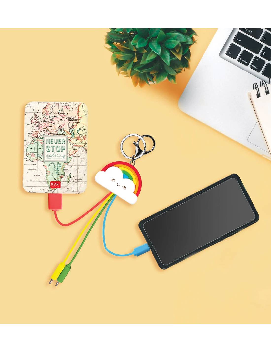 Caricabatteria Portatile Supercharge Travel Legami
