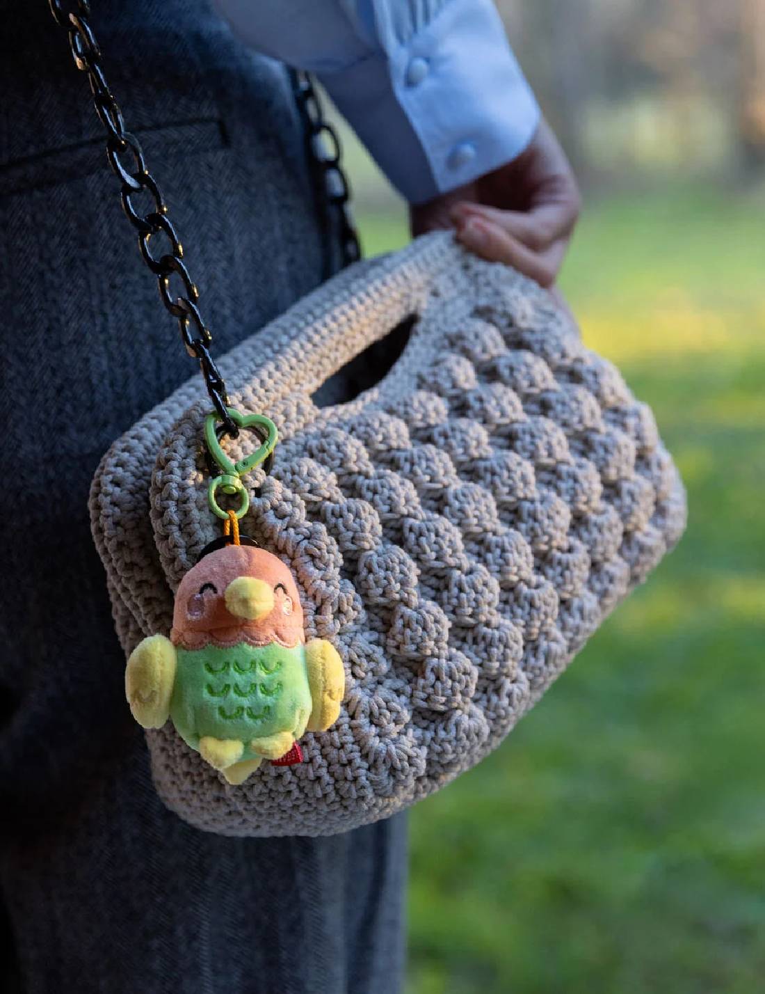 Set 2 Portachiavi In Peluche Love Birds Super Soft Legami Tiny