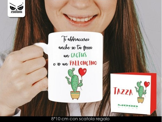 Tazza In Ceramica San Valentino Con Frase Romantica