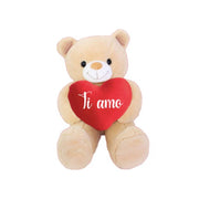 Peluche Orso Gigante Con Cuore Ti Amo 120cm