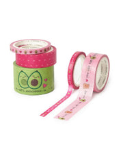 Set di 5 Nastri Adesivi Di Carta Avocado Legami
