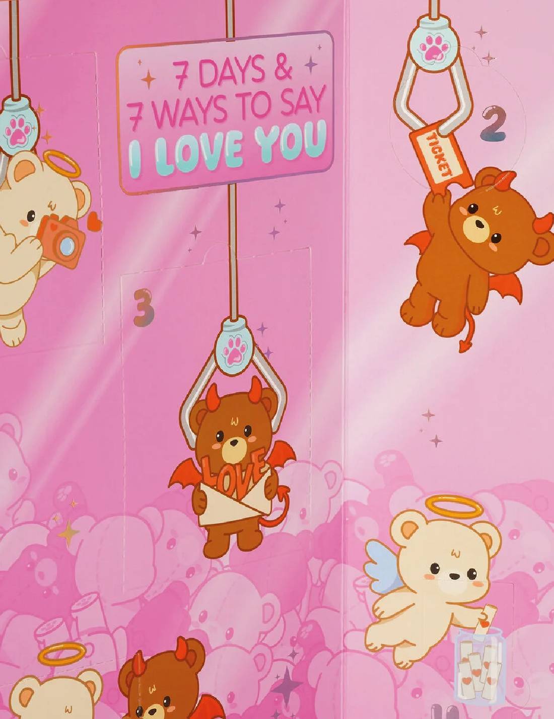 Scatola Con 7 Sorprese San Valentino Legami