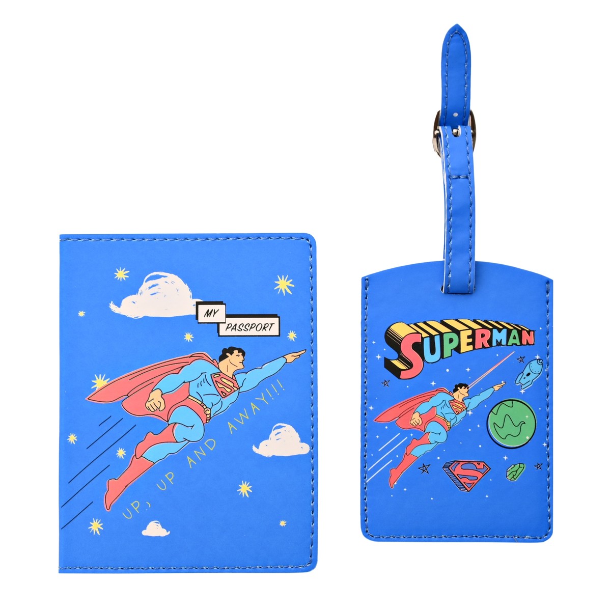 Set Portadocumenti Superman