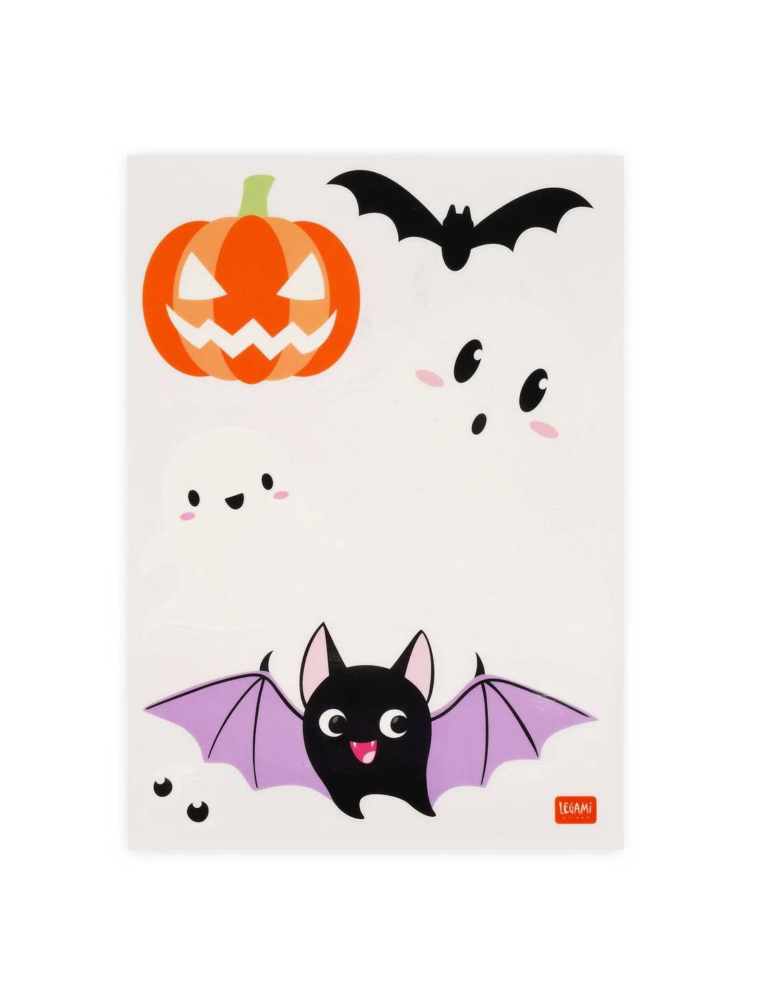 Vetrofania Di Halloween 35 Adesivi Elettrostatici