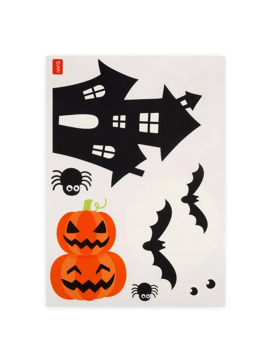 Vetrofania Di Halloween 35 Adesivi Elettrostatici