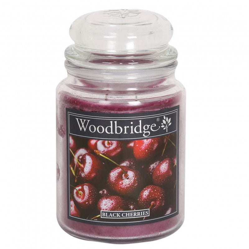 Woodbridge Candela Profumata Black Cherries 565g