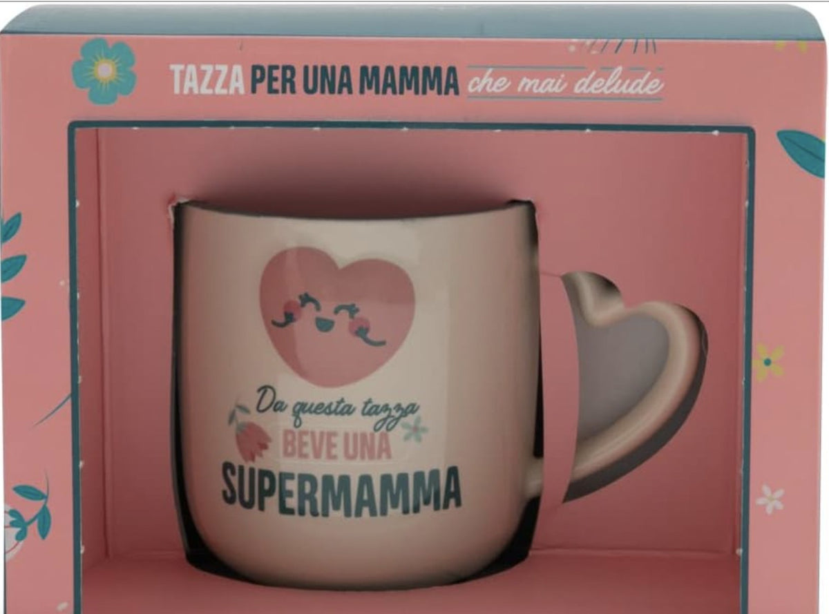 Tazza Supermamma Con Dedica Festa Della Mamma
